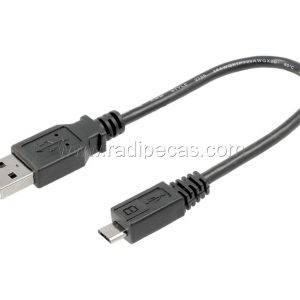 WIR1351 Cabo USB A / micro USB 0.20m - preto -