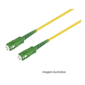 WIR1564 Cabo fibra optica monomodo SC/SC com 5m