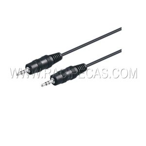 WIR251 Cabo jack macho / macho 2,5mm stereo c/ 5 mts