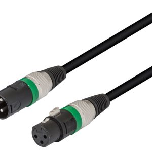 WIR357 Cabo XLR 3 pinos não balanceado macho / femea 5 metros