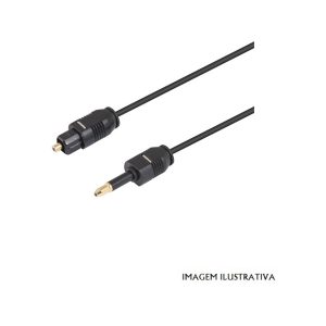 WIR522 Cabo 2m mini Toslink macho 3.5mm ~ toslink