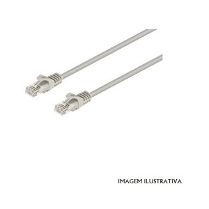 WIR613 Cabo UTP Cat.6 cinza c/ 2m