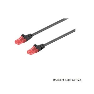 WIR660 CABO UTP CAT.6 preto 0.5m