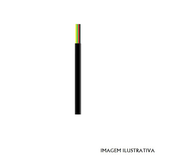 WIR9039 Cabo paralelo para telefone - preto -