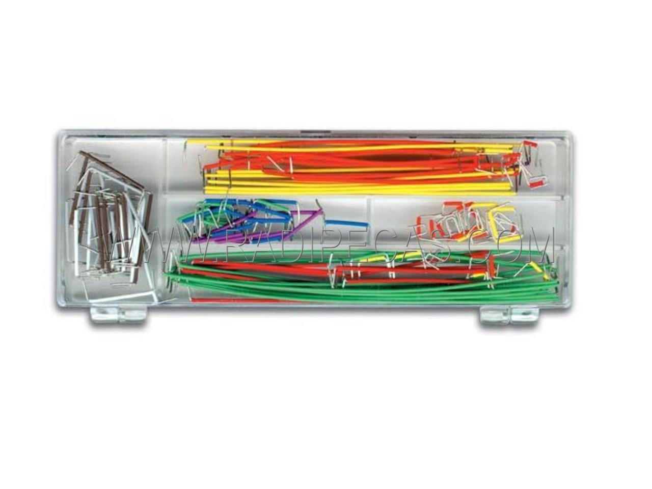 WJW70 KIT JUMPER´S P/BREADBOARDS ( 140 PÇS )