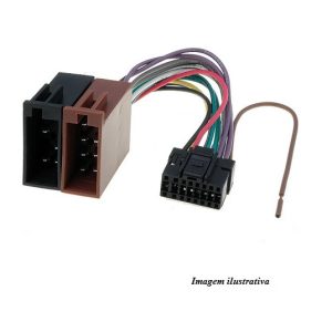ZRS-52 Ficha Para auto rádio Sony 16 pinos