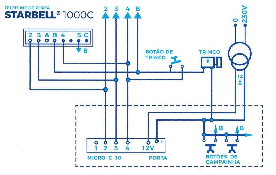 1000C Telefone de porta Starbell - Image 3