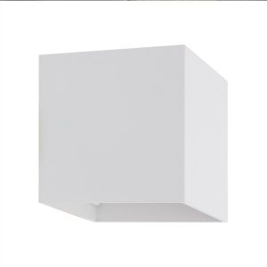 Aplique LED Cubo 6w 4000k Branco com Ângulo Ajust.