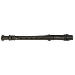 Flauta Descant Barroca Preto