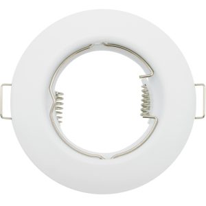 Aro  Móvel Redondo 90º Aluminio Gu10 Branco 92x60