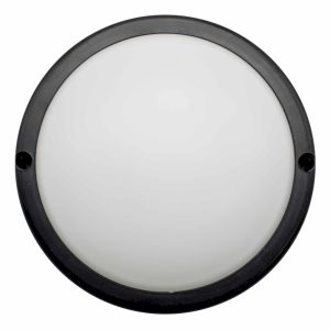 Led Plafon Redondo Preto 8w 4000k Ip54