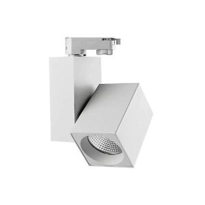 Projetor de Calha LED Branco 3 Circuitos 28w 4000k