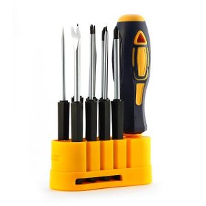 Conjunto de Chave de Fendas e Ponteiras 8pcs