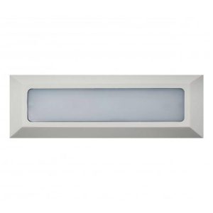 Aplique LED Muro Saliente Branco 3w 3000k