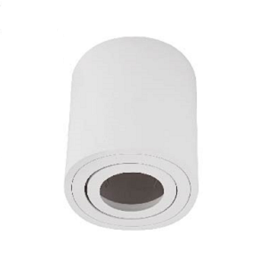 Aro Gu10 Teto Redondo Saliente Branco