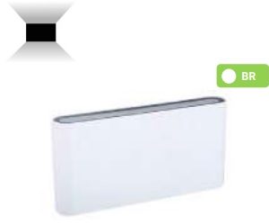 Aplique LED de Parede 3000k 900lm 230v