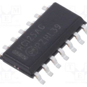 MC74HC125ADG Buffer / Line Driver, 74HC125, 2 V to 6 V, SOIC-14