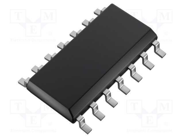 Ic: Digital, Hex,Inversor, Ch: 6, In: 1, Cmos,Ttl.