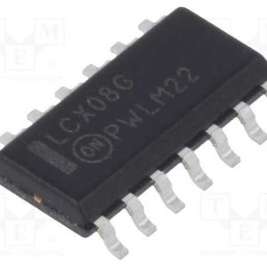 Ic: Digital, And, Ch: 4, In: 2, Cmos,Ttl, Smd, So.