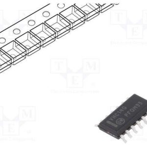 Ic: Digital, Not, Ch: 6, In: 1, Cmos, Smd, So14, .