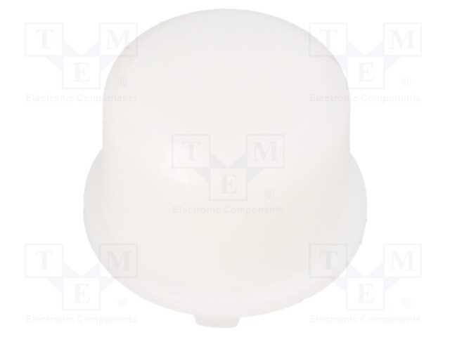 Tecla, Redonda, Branco, Ø9,6mm, 5g