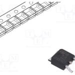 Transístor: Npn, Bipolar, 80v, 8a, 20w, Dpak