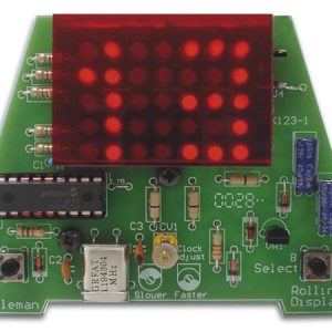 Kit Relógio Rolante (35 Leds Animados)