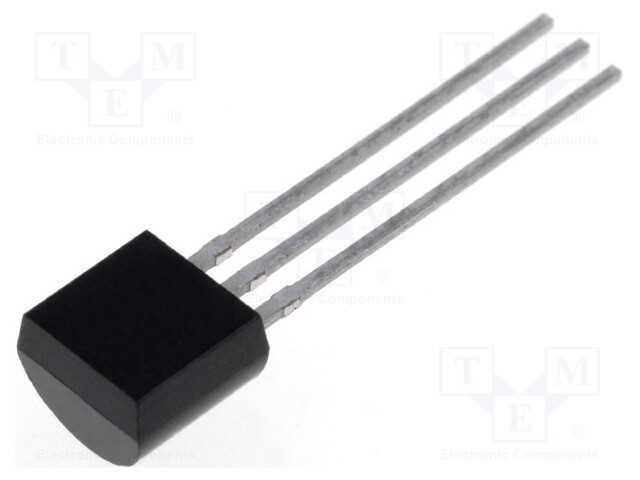 Transístor: Pnp, Bipolar, 300v, 0,5a, 625mw, To92
