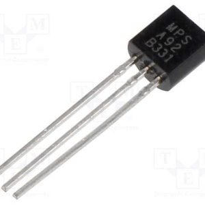 Transístor: Pnp, Bipolar, 300v, 0,5a, 625mw, To92