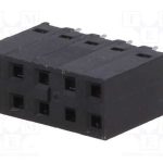 Tomada, Placa-Placa, Fêmea, C-Grid Iii, 2,54mm, P.