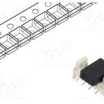 Tomada, Fio-Placa, Macho, Pin: 8, 1,27mm, Smt, Pi.