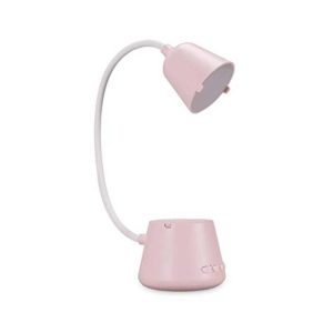 Lâmpada Com Coluna Bluetooth Rosa