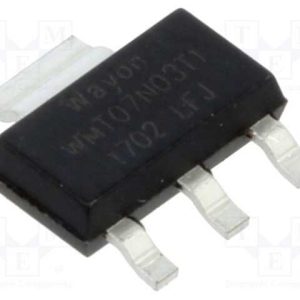 Transístor: N-Mosfet, Unipolar, Sot223
