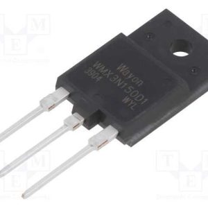 Transístor: N-Mosfet, Wmos™ D1, Unipolar, 1,5kv, .
