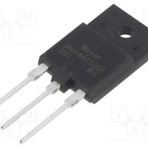 Transístor: N-Mosfet, Wmos™ D1, Unipolar, 1,5kv, .