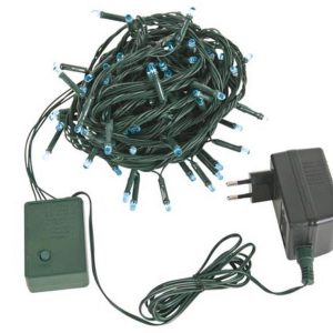 Serie de Luzes LED Azul Natal