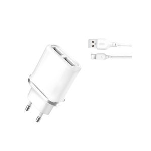 Pack Carregador L52 2.1a + Cabo Lightning