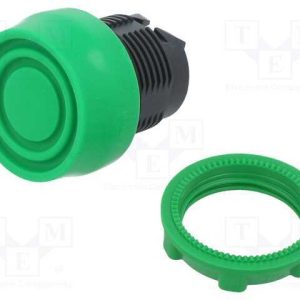 Interruptor: de Pressão, 22mm, Pos.Estáv: 1, Verd.