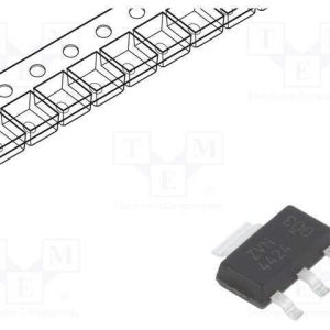 Transístor: N-Mosfet, Unipolar, 240v, 0,5a, Idm: .