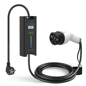 RDP100025 Carregador portátil com cabo de 10 Mts. EVSE 6A-16A 
TYPE2 monofásico 3,7KW