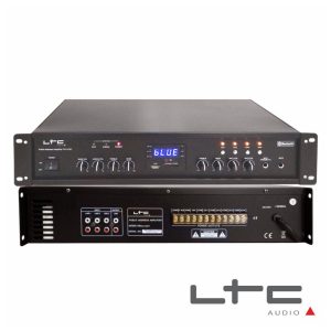 PAA150BT AMPLIFICADOR 19 4 ZONAS PA 100V 180W MP3 USB/SD LTC