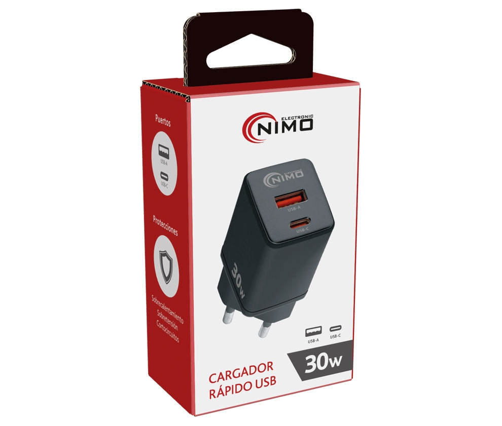 CAR425 Carregador rápido duplo USB-A + USB-C PD 30W - Image 2