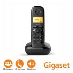 A270P Telefone s/ fios , Gigaset, Preto