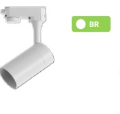 Brous - Projetor de Calha - 3 Circuitos para Gu10.