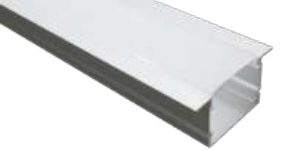 Perfil Embutir com Difusor Nq Alum