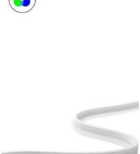 Fita LED Neon 2835b-120d Amarelo  24v