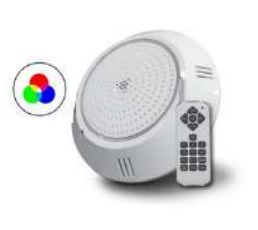 Foco LED Piscina Par56 Saliente com Comando RGB 6.