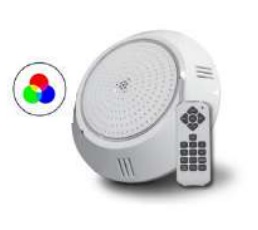 Foco LED Piscina Par56 Saliente com Comando RGB 1.