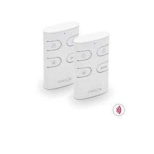 Conjunto de 2 Comandos Para Alarme Chacon