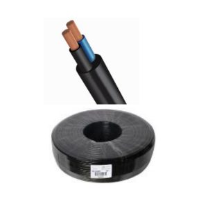 Cabo Eléctrico Preto/Branco 2x1.5 100m